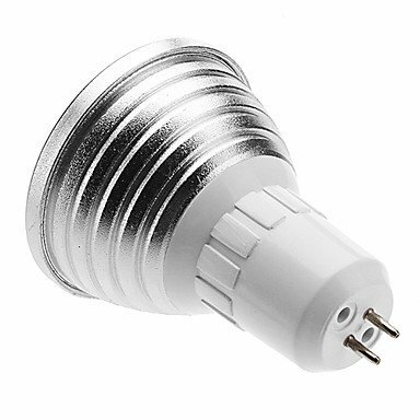 Bombilla LED RGBW con control remoto infrarrojo, lámpara de ahorro de energía, 1 piezas, cambio de Color MR16/GU5.3, 5w, DC12V/AC85-265V