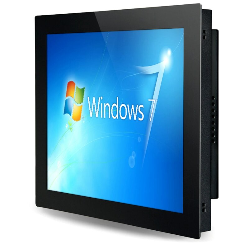 Mini ordenador Industrial integrado, Panel de PC todo en uno con pantalla táctil resistiva, WiFi incorporado para Win10 Pro, 14, 15,6 y 17,3 pulgadas