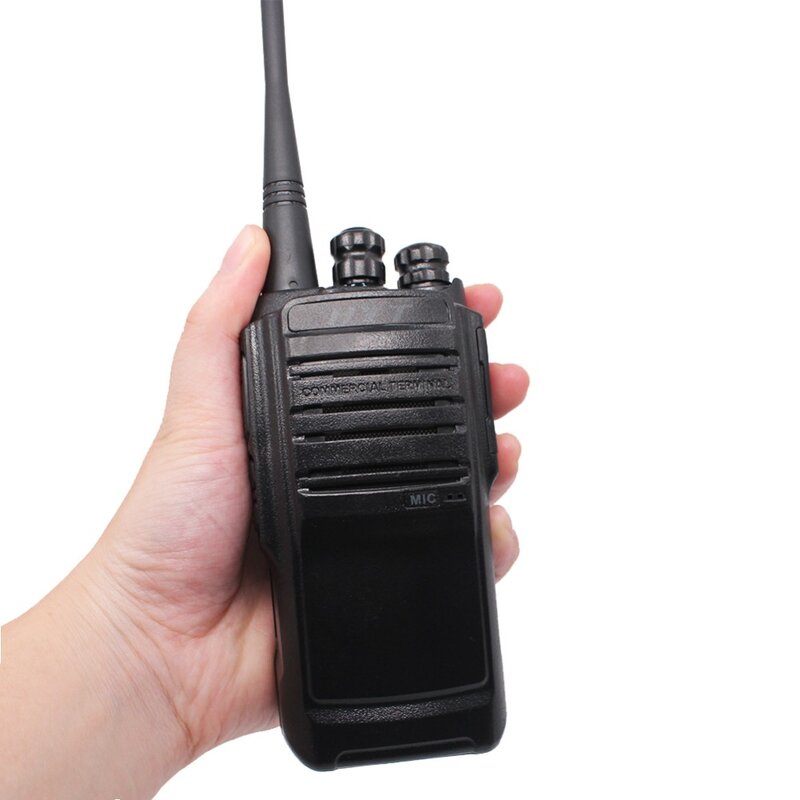 Вертикальная Портативная двухсторонняя радиостанция TC508, деловая радиостанция, портативная рация UHF VHF с литий-ионной батареей