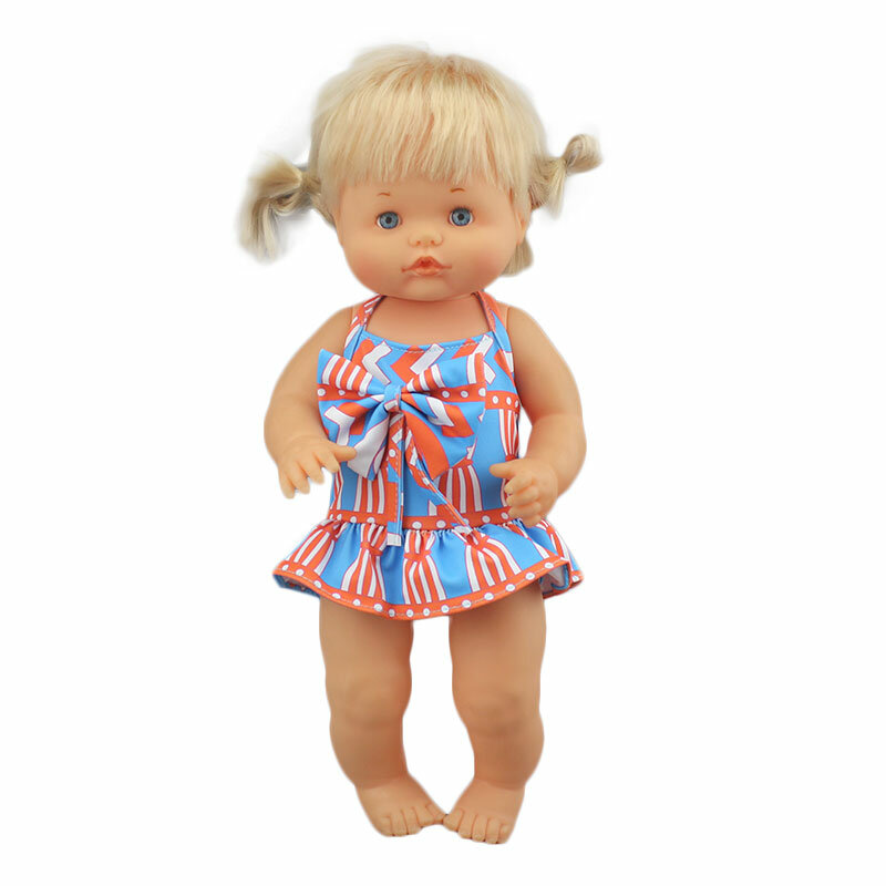2023 Bikini indah baru untuk 42 cm boneka Nenuco 17 inci pakaian boneka bayi