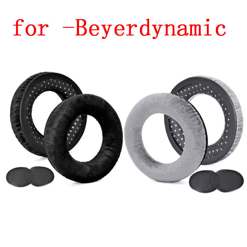 Replacement Velour and Foam Ear Pads for -beyerdynamic DT990 / DT880 / DT770 PRO Headphones High Quality