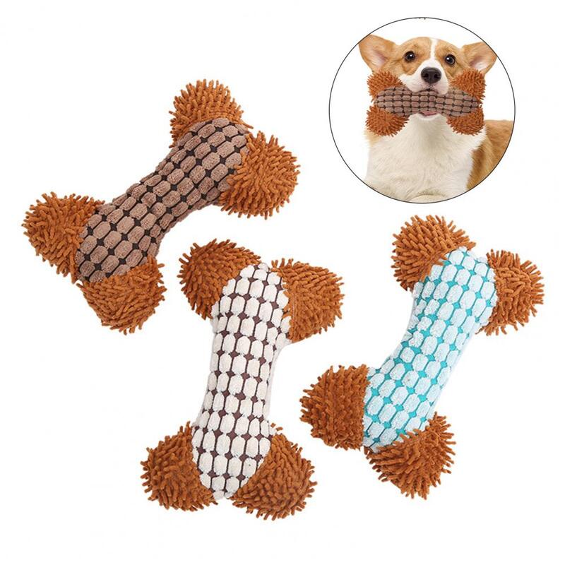 Lovely Pet Squeaky Toy Soft Touch Creative  Dog Chew Toy Small Medium Dog Chew Toy   for Puppy  Dog Stuffed Toy