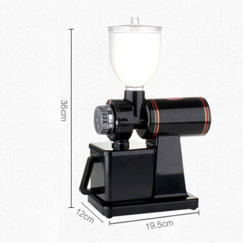 Electric Coffee grinder Coffee mill Bean grinder machine flat burrs Grinding machine 220V/110V Red/Black EU US
