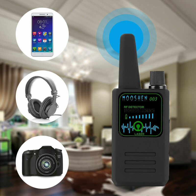Proker M003 rilevatore anti-spia multifunzione telecamera GSM Audio Bug Finder GPS Signal Lens RF Tracker rileva rilevatore Wireless
