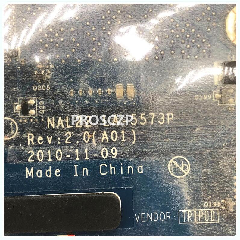 CN-0NCPCN 0NCPCN NCPCN Mainboard For DELL Latitude E6510 laptop Motherboard LA-5573P With QM57 CPU DDR3 100% Full Working Well