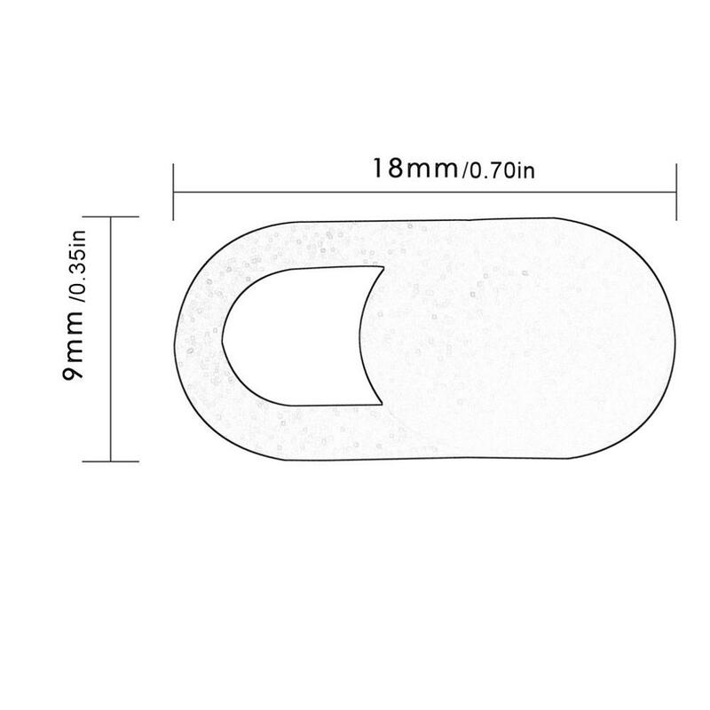 Lensbedekking Draagbare Sluitermagneet Schuifregelaar Sticker Mobiele Telefoon Camera Lens Sticker Universele Praktische Len Sticker