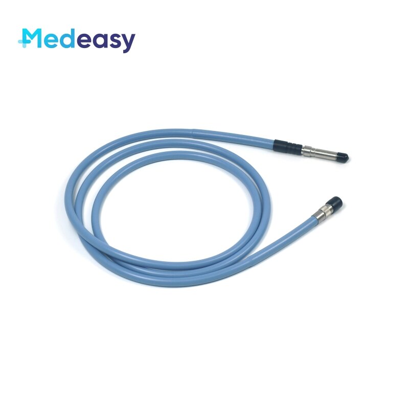 Light Guide Cable 2.5m 3m Rigid Endoscope Led Cold Light Source 4mm Fiber Optic Cable