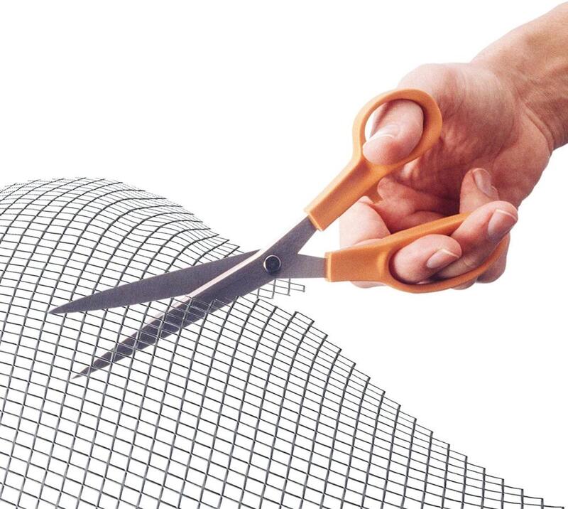 6 "x20' Kunststoff Dachrinne Wache Plastic Mesh Wachen Einfach Installieren Dachrinnen Abdeckung
