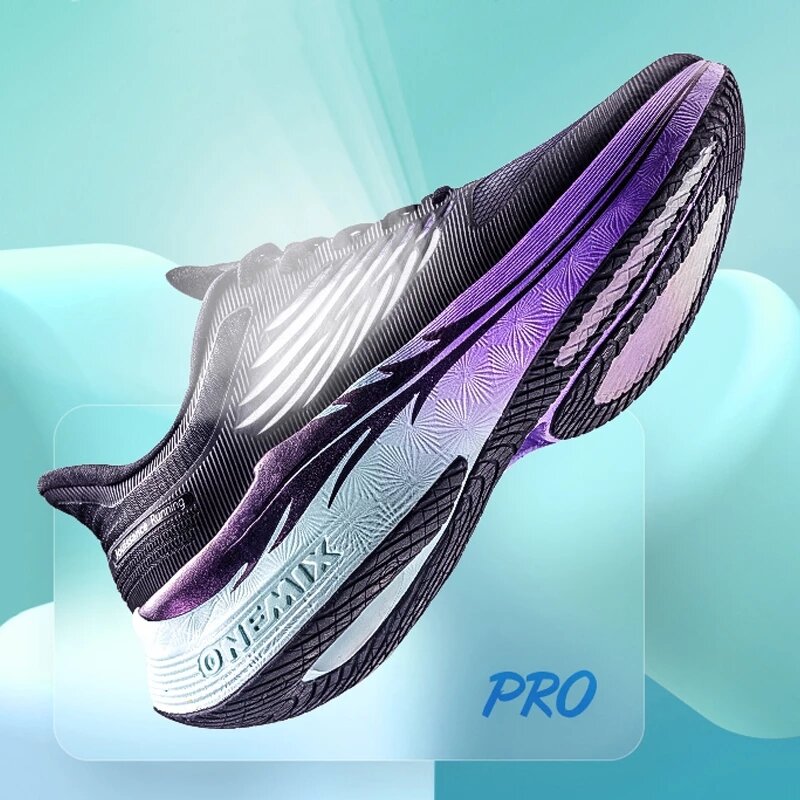 Onemix 2023 Originele Loopschoenen Licht Gewicht Marathon Ademend Mesh Fitness Sneakers Antislip Zomer Outdoor Sportschoenen