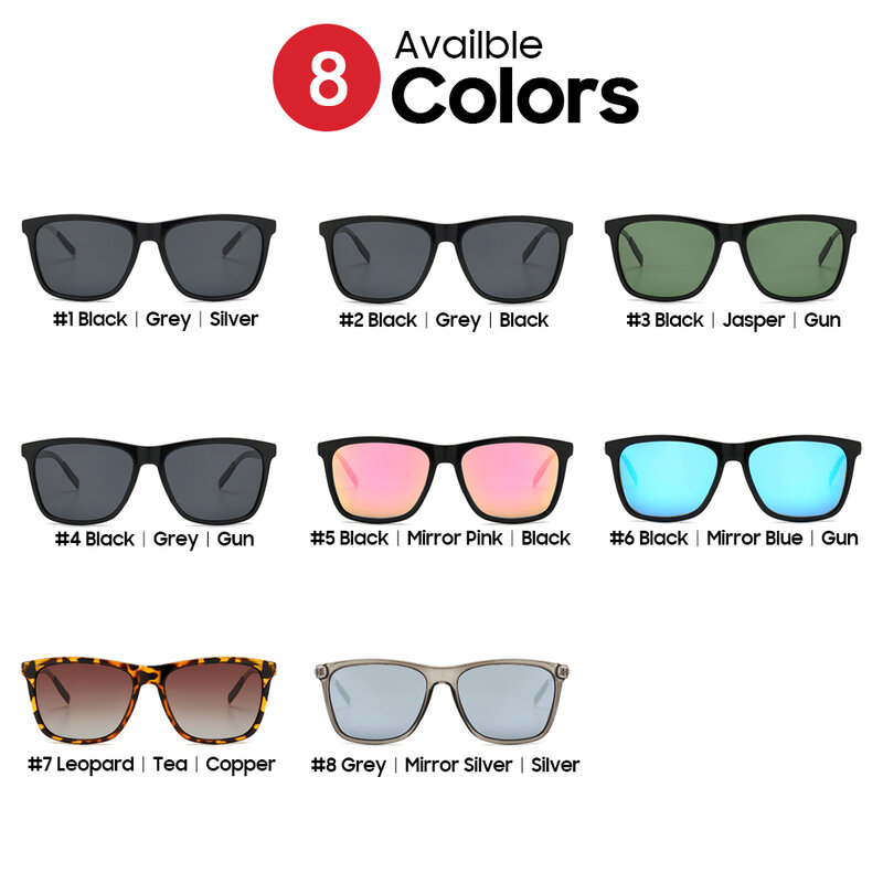 VIVIBEE-gafas de sol polarizadas cuadradas de lujo para hombre y mujer, lentes clásicas de espejo azul, tendencia 2024