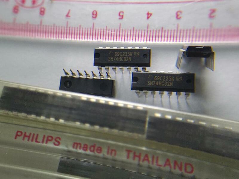 Chip de componentes eletrônicos ic, 10 peças sn74hc32n sn74hc32 sn74