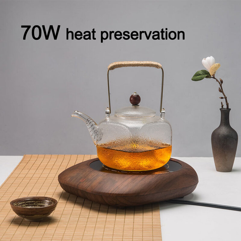 Estufa eléctrica de cerámica de 1200W, estufa de té, fabricante de té, placa de calentamiento, horno Multicooker, estufa de té inteligente, caldera de agua