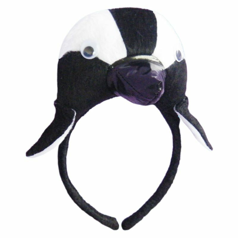 Festival di Halloween puntelli per spettacoli per bambini fascia fasce per pinguini accessori per capelli per adulti in maschera