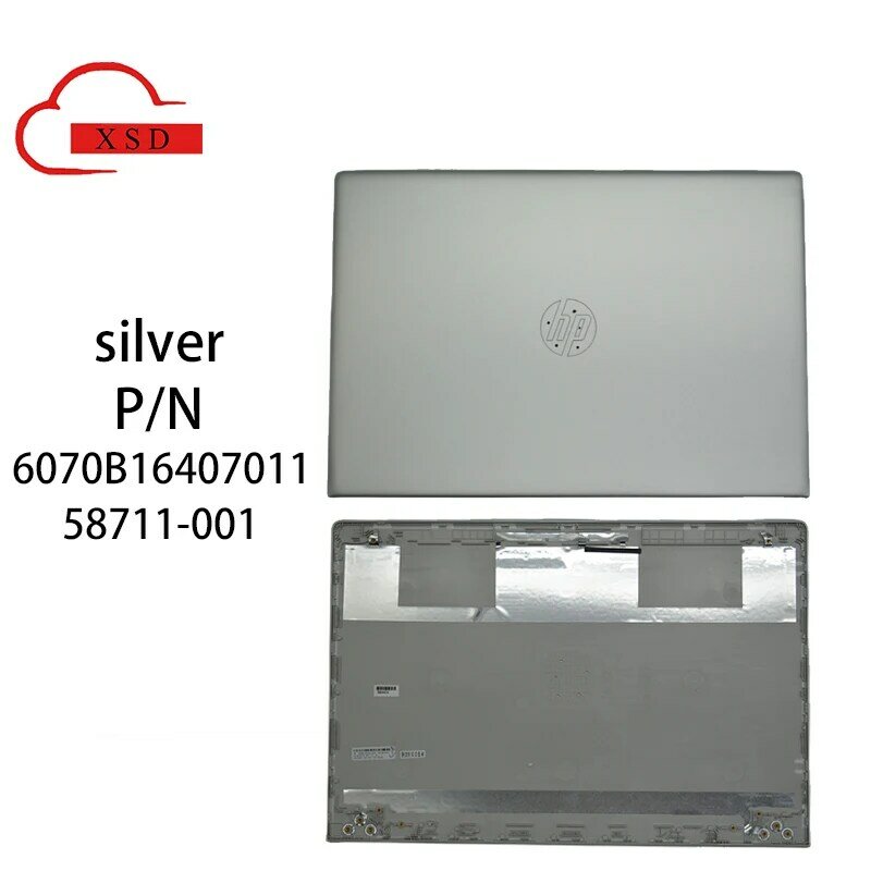 جديد محمول شل ل HP Probook 650 G5 655 G5 LCD الغطاء الخلفي الغطاء الخلفي العلوي الحافة Palmrest الغطاء السفلي للقضية L58724-001 L58719-001