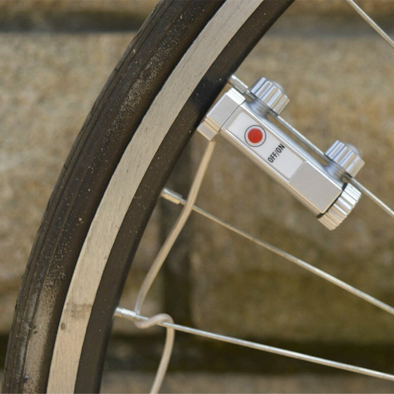 Led string luz lâmpada do feriado pode ser usado para raios de bicicleta lâmpada fio roda quente noite equitação lâmpada decorativa lâmpada pneu