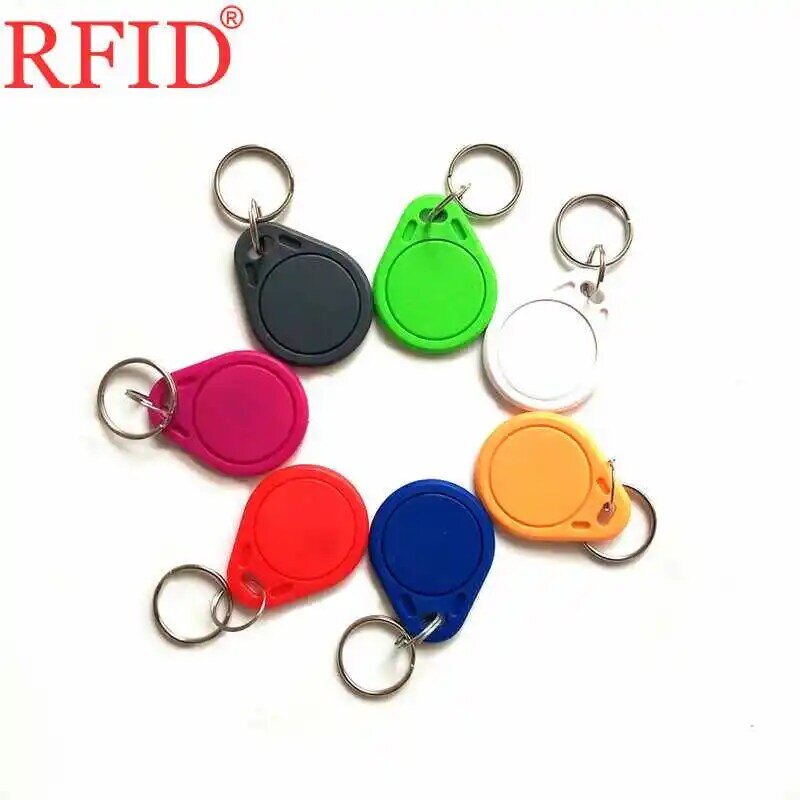 ID 125KHz T5577 EM4305 Rewritable Writable Key Fob RFID Waterproof Blank Card Token Tag Keychain For Access Control Card 1pcs