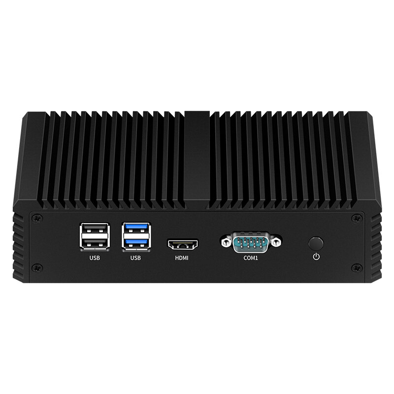 Klasyczny Mini komputer do gier 4405 CPU 6 bez wentylatora VPN Soft Router przenośny komputer stacjonarny przemysłowy Offic