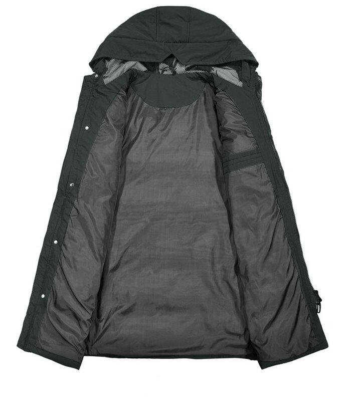 Cappotto imbottito in cotone 2020 giacca invernale in cotone spesso coreano con cappuccio di media lunghezza da uomo caldo invernale