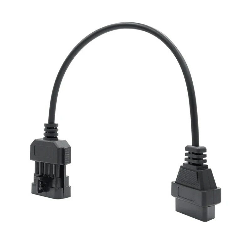 OBDII Cable For Opel 10Pin to OBD2 16Pin Female Diagnostic Connector Cable OBD OBD II for Opel