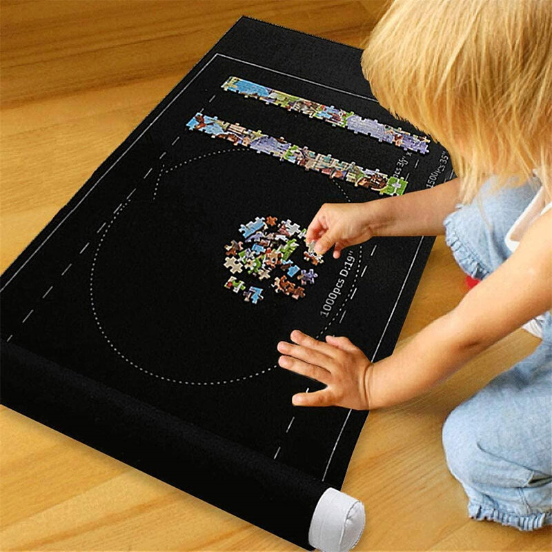 Couverture en rouleau pour puzzle en polymère feutre, accessoire pour jouer aux virus, jusqu'à 1500/2000/3000 pièces