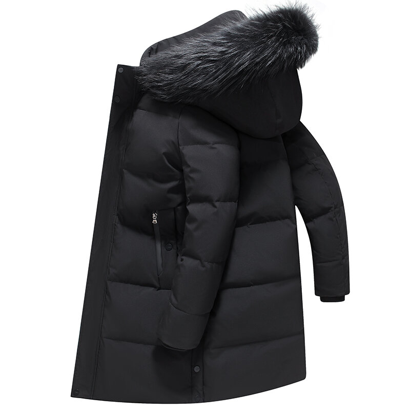 2022 신상 남성 겨울 자켓 고품질 90% 화이트 덕 다운 자켓 남성, 두껍고 따뜻한 패션 파카 코트 YR27