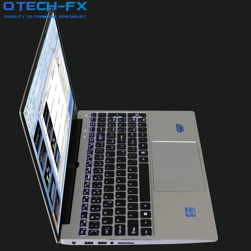 Arabisch Azerty Spaanse Backlit Metal Case 15.6 Intel I7 Notebook 16Gb Ram 1Tb Hdd + Ssd 128Gb 500G Laptop Computer Wifi Bluetooth