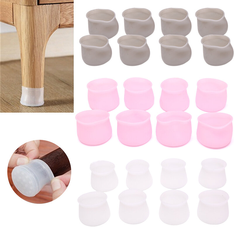 8 stuhl Bein Caps Gummi Füße Protector Tisch Füße Abdeckung Nicht-Slip Stuhl Pad