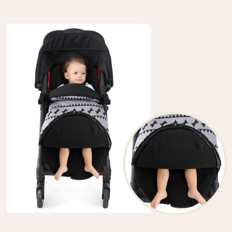 Inverno carrinho de bebê footmuff quente infantil carrinhos pé cobre outono ao ar livre acessórios confortável saco dormir