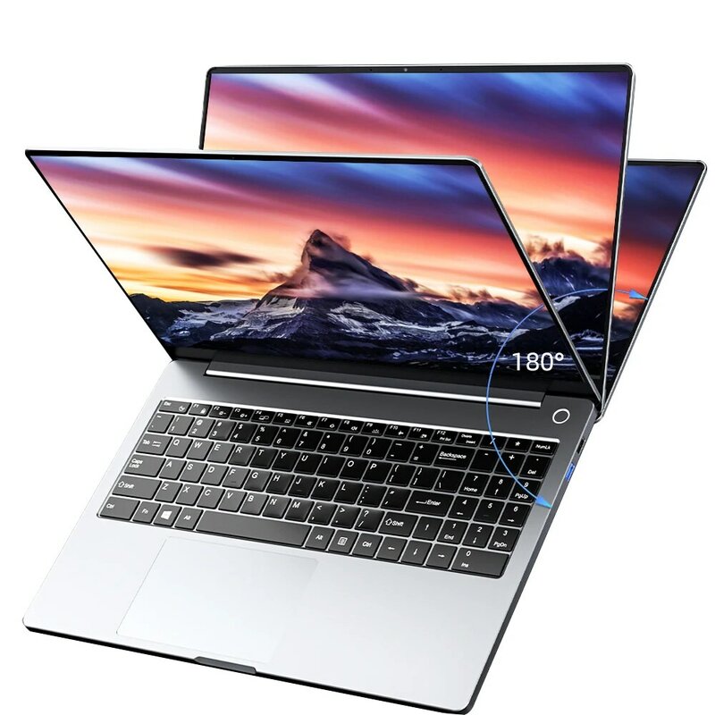 15.6Inch AMD Kim Loại Laptop MAX RAM 64GB 3TB SSD Ultrabook Kim Loại Máy Tính 2.4G/5.0G bluetooth AMD Ryzen 5 4650U Windows 10 11