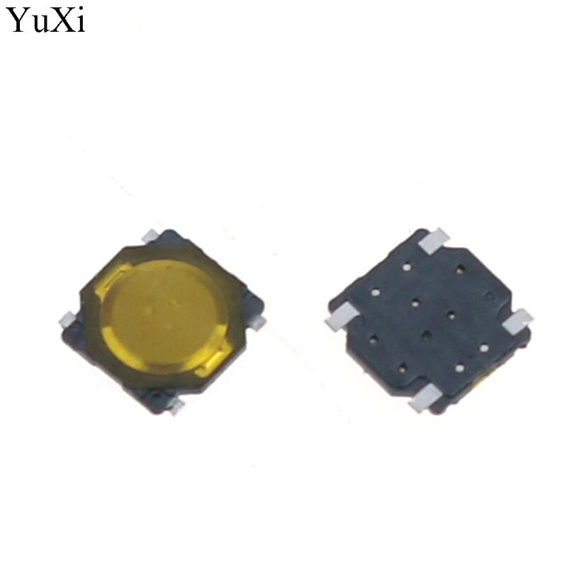 YuXi-Mini interruptor de botón táctil, microinterruptor de SMD-4 momentáneo, 3,7x3,7x0,35 SMD, 3,7x3,7x0,35