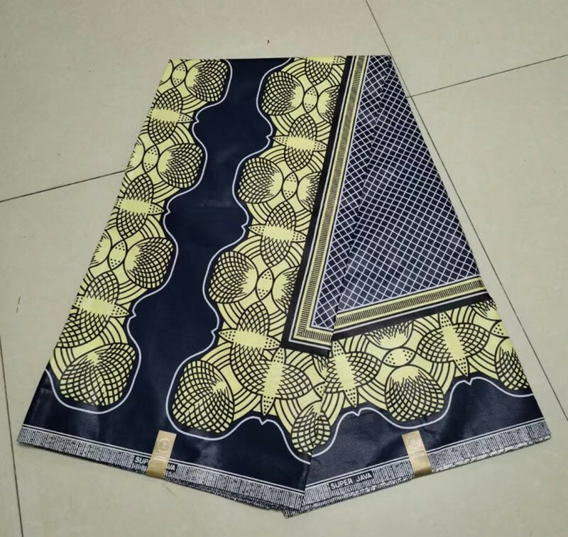 Afrykańska woskowana tkanina druku tkaniny Ankara 100% bawełna nigeryjski styl gwarantowana wosk JAVA na sukienki TT01