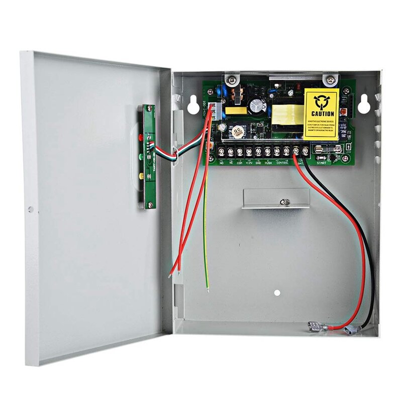 Detal 208CK-D AC 110-240V DC 12V/5A System kontroli dostępu do drzwi przełączanie zasilania zasilacz UPS