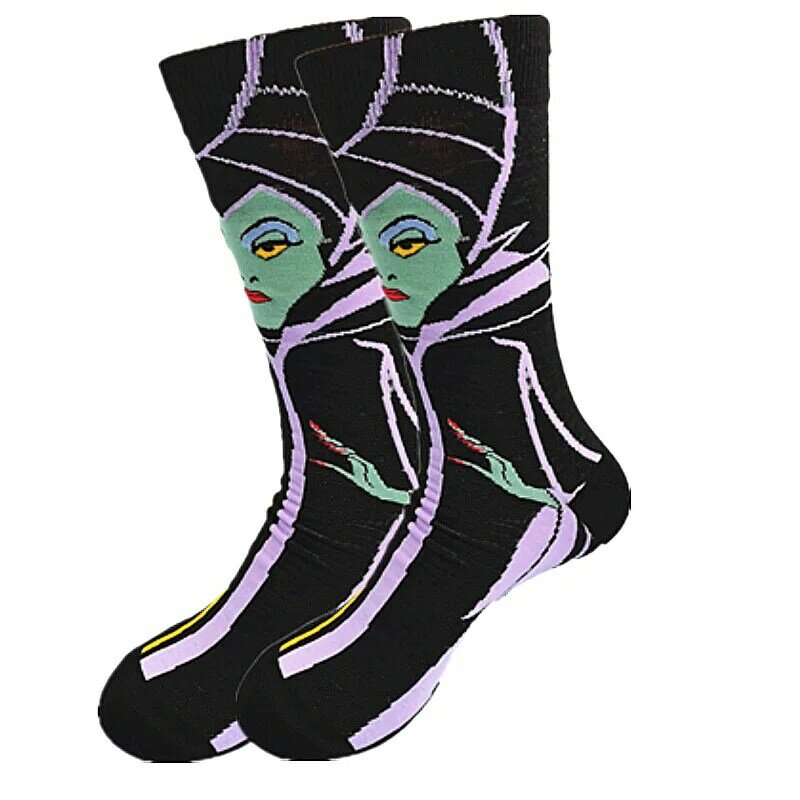 Пара осенне-зимних высококачественных мультяшных носков мужские уличные мягкие и удобные носки в стиле хип-хоп для скейтборда