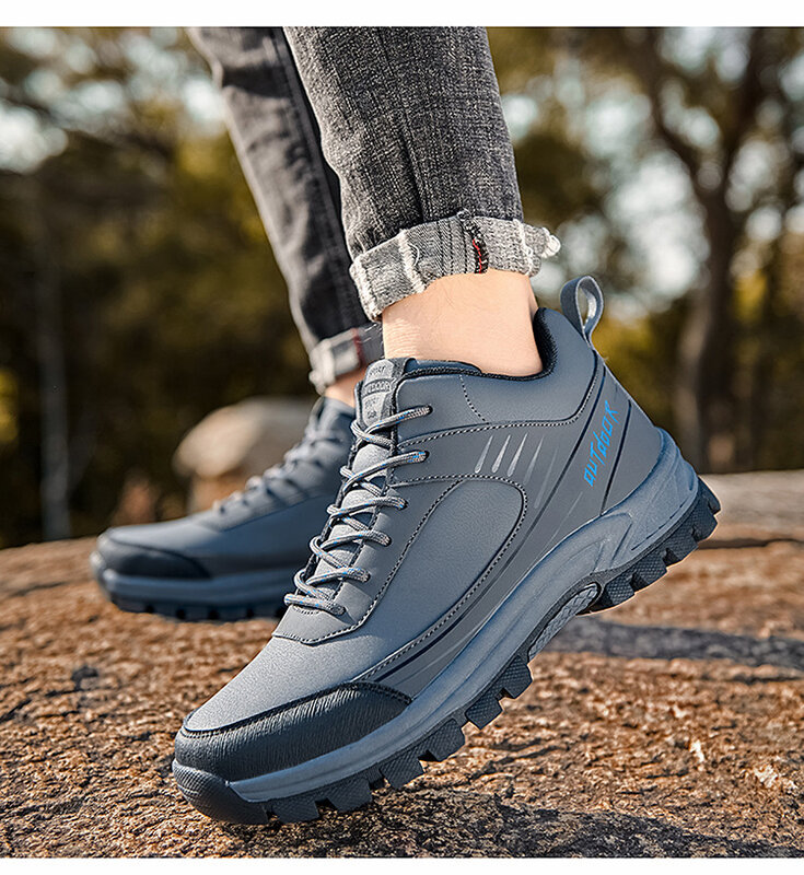Men Boots Casual Winter Outdoor Walking Shoes Men Sneakers 2021 Fall Male Fashion Outdoor Trail Boots Footwear Ankle Boots Men
