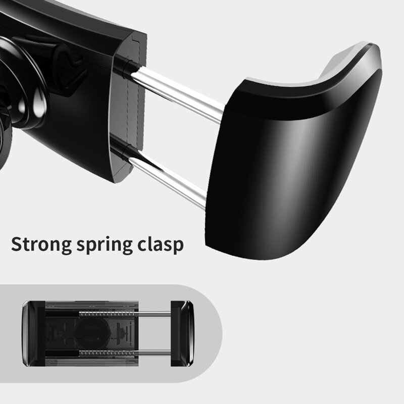 Suporte do telefone móvel do carro universal 360 graus mini suporte de suporte em auto ventilação de ar montagem tomada de ar do telefone do carro suporte