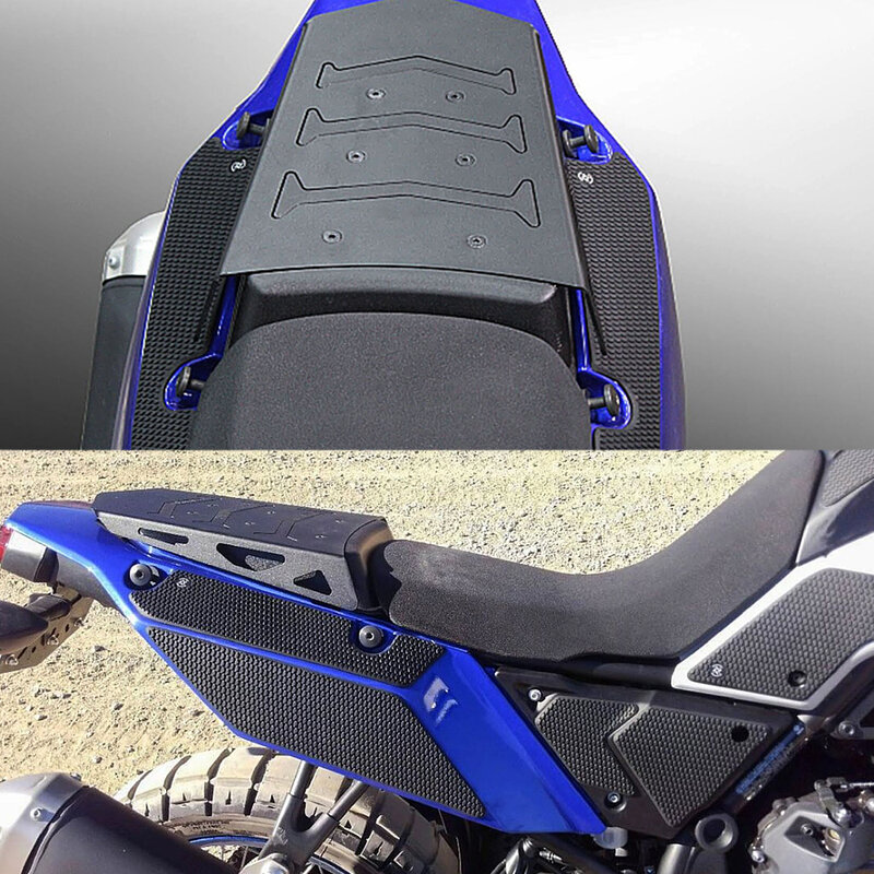 Nuovo portapacchi nero per moto Mono 2019-2021 per carenatura Yamaha Tenere 700