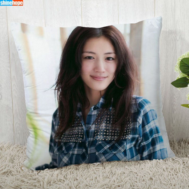 Ayase Haruka fodera per cuscino personalizza federa moderna federa decorativa per la casa per soggiorno 45 x45cm, 40 x40cm A2020.9.5