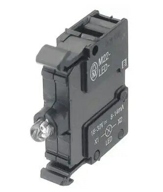 Деталь переключателя M22 светодиодный-W 216557, блок светильник, белый, 12-30 в переменного тока/постоянный ток, серия M22
