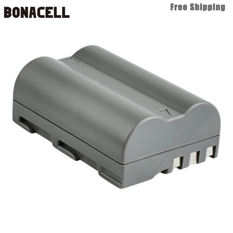 Bonacell 2600mAh EN-EL3e pl EL3e EL3a ENEL3e bateria aparatu cyfrowego do aparatu Nikon D300S D300 D100 D200 D700 D70S D80 D90 D50 L50