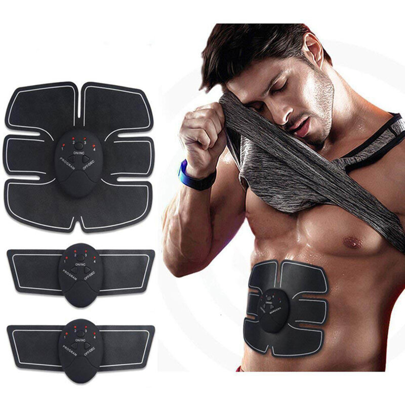 Spierstimulator heupen spier trainer abs ems draadloze smart abdominal muscle toner home gym workout machine voor mannen vrouwen