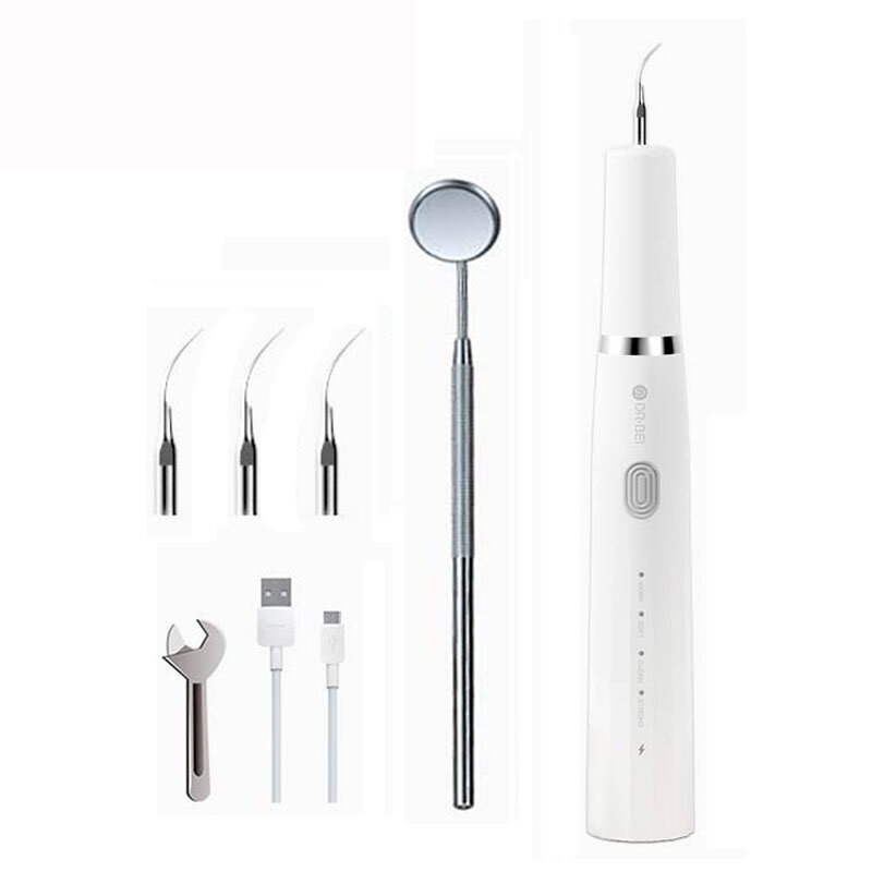 Xiaomi DR.BEI Scaler dentale ad ultrasuoni YC2 rimozione del calcolo dei denti elettrico macchie dei denti tartaro dentista denti sbiancamento igiene orale