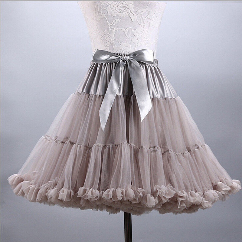 2019 Nieuwe Collectie Vrouwen Petticoat Tulle Puffy Korte Vintage Wedding Bridal Petticoat Onderrok