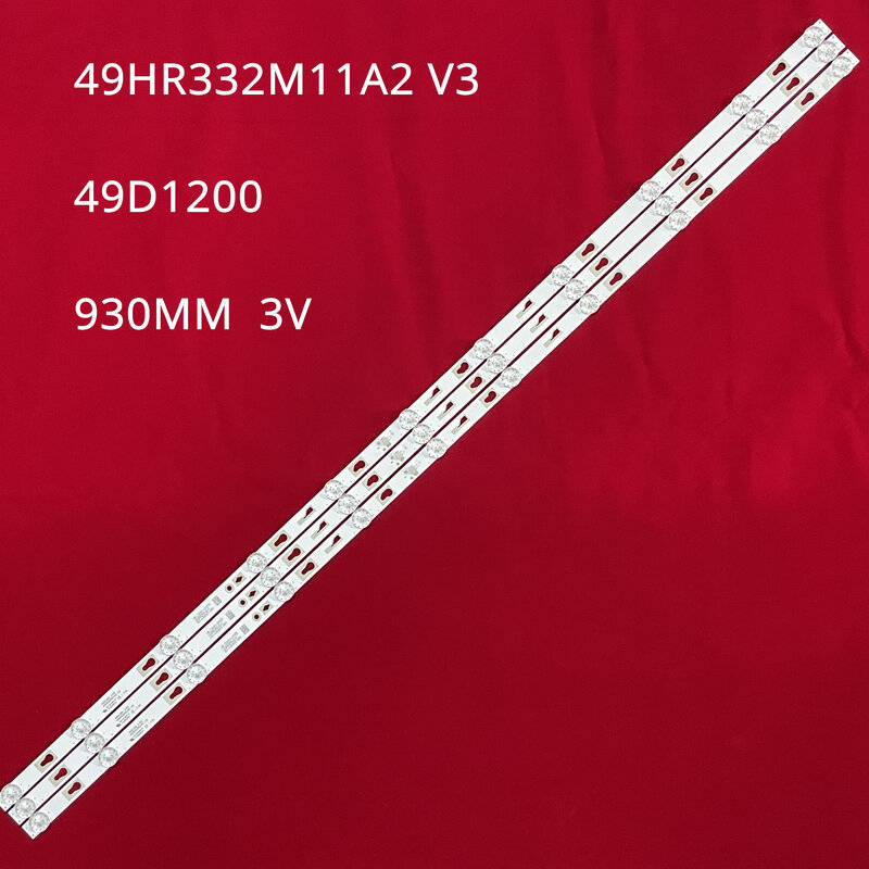 Led Backlight Strip Voor 49d1200 T49fsl6010 49us600tcs HR-78803-02964 LE03RB2R0-DK 4c-Lb 490T-Hr 9 Lvf490csdx 49hr332m11a2 V3