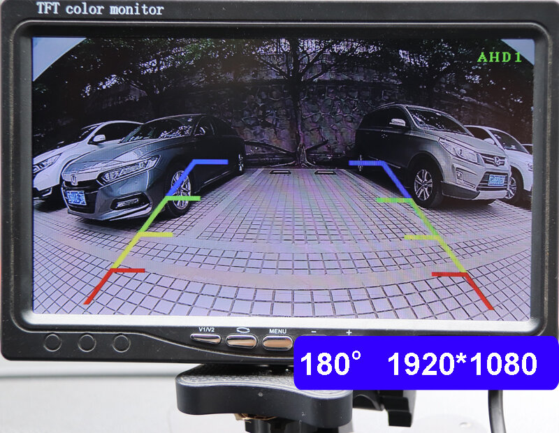 HD 1080P 180 Độ Ống Kính Mắt Cá Xe Hơi Camera Điều Cho Xe Audi TT Cao Cấp TTS TT RS MK2 8J MK3 8S 2012-2017 2018 2019 2020