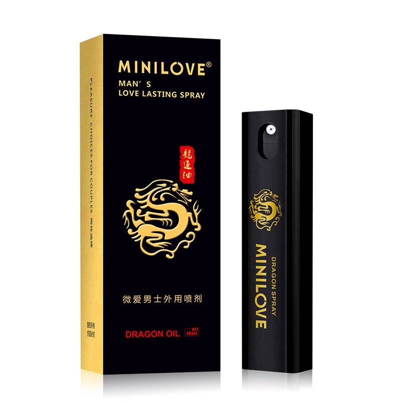 Minilove-productos para retrasar el sexo para hombres, Spray potente para el pene, previene la eyaculación precoz, 1 botella de lubricante sexual, 10ml