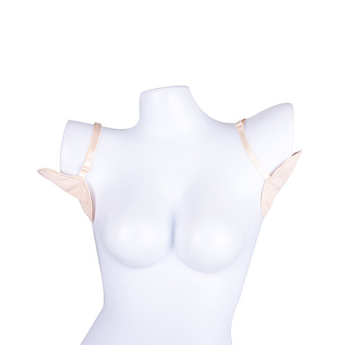 1Pair Underarm Sweat Shield Pad Washable Armpit Sweat Absorbing Guards Shoulder Strap Skin