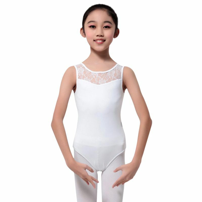 Najnowszy 2019 Lady Girls Lycra koronkowe body trykot bez pleców balet stroje taneczne damskie kostiumy #2019.7.23