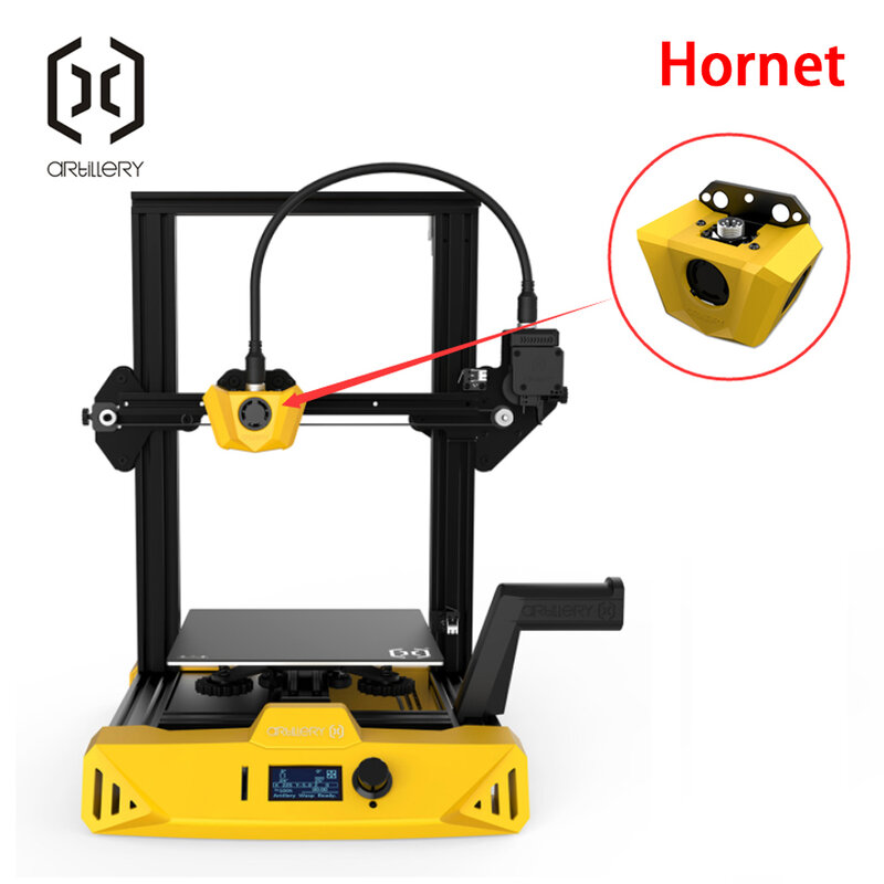 3D Printer Extruder isSilent And Easy To Install. Suitable for ArtillerySidewinder X1 and Genius and Horn
