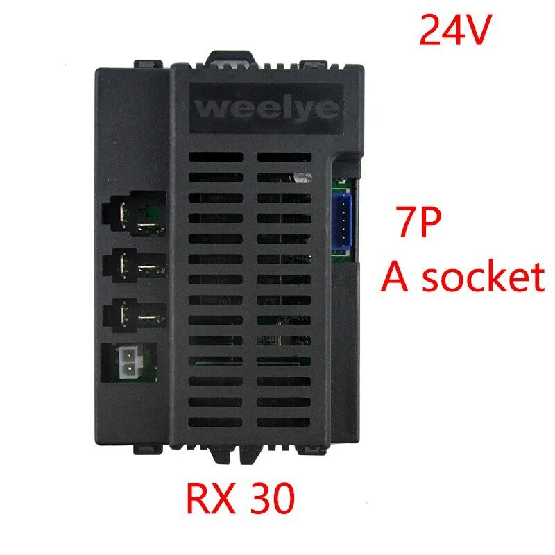 Weelyeเด็กไฟฟ้ารีโมทคอนโทรลRX30ของเล่นเด็กสี่ล้อSUV 24V Bluetooth 2.4Gตัวรับสัญญาณ