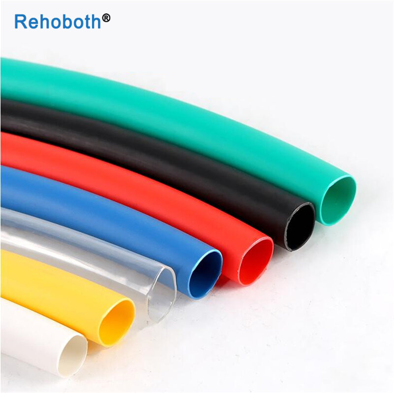 1 Meter/lot 2:1 Colorful Diameter Heat Shrink Heatshrink Tubing Tube Sleeving Wrap Wire Sell DIY Connector Repair Random Color